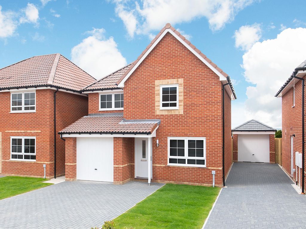 New home, 3 bed detached house for sale in "Denby" at St. Michaels Avenue, New Hartley, Whitley Bay NE25, £292,995