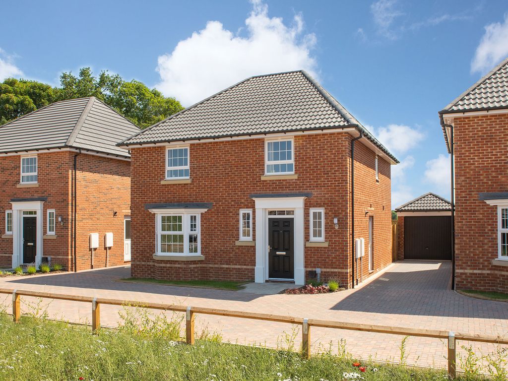 New home, 4 bed detached house for sale in "Kirkdale @Farmstead" at Clayson Road, Overstone, Northampton NN6, £449,995
