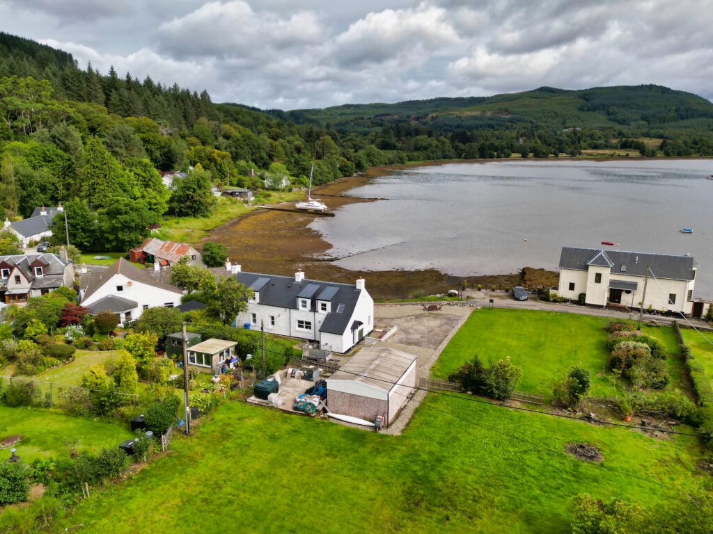 5 bed detached house for sale in Gallanach Cottage, Lochgair, By Lochgilphead, Argyll PA31, £450,000