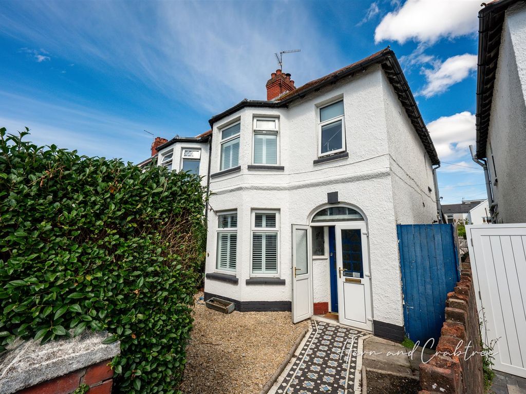 3 bed semi-detached house for sale in Fairwater Grove West, Llandaff, Cardiff CF5, £380,000