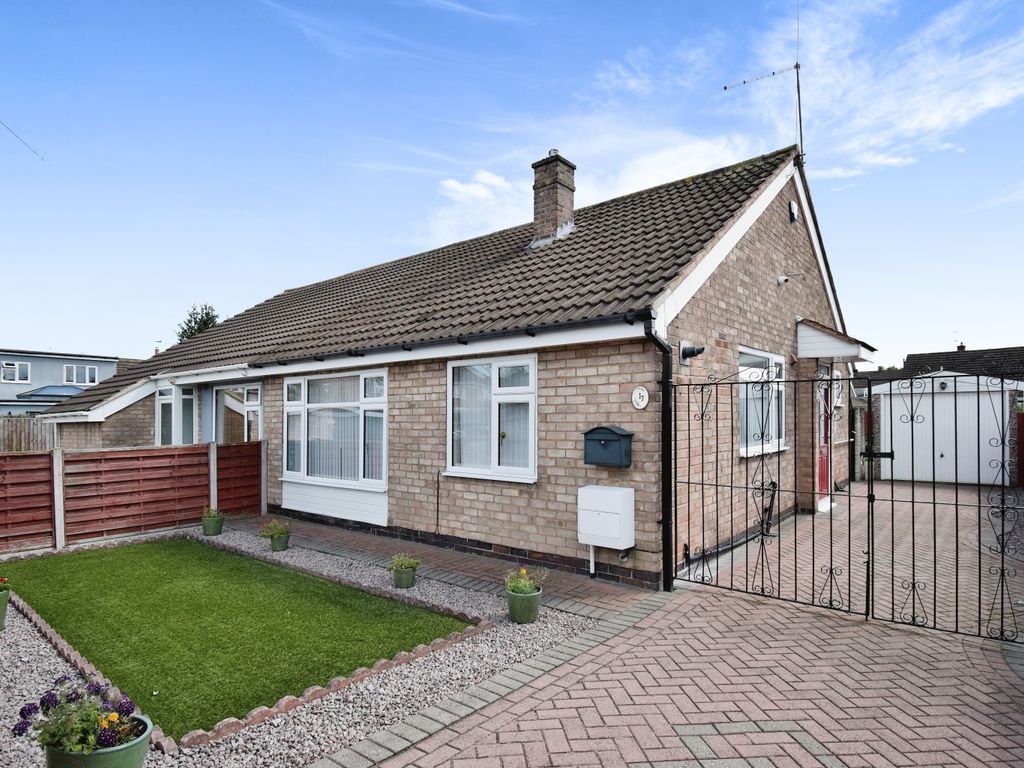 2 bed semi-detached bungalow for sale in Keswick Close, Birstall, Leicester LE4, £250,000