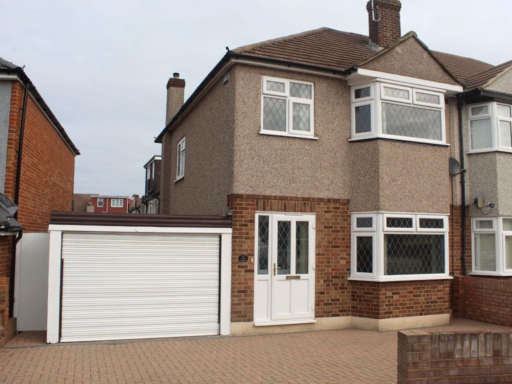 3 bed semi-detached house for sale in Berkeley Crescent, Dartford, Kent DA1, £400,000