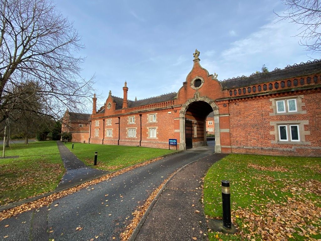 Office to let in South East Wing 1, The Quadrangle, Crewe Hall, Weston Road, Crewe, Cheshire CW1, £9,450 pa