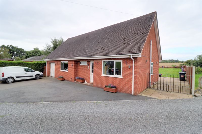 3 bed detached bungalow for sale in Wood Lane, Hinstock, Market Drayton TF9, £375,000