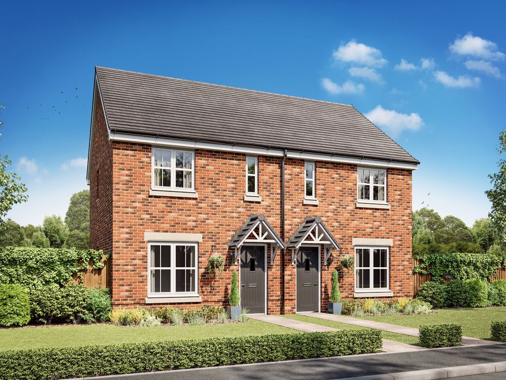 New home, 3 bed semi-detached house for sale in "The Danbury" at Sapphire Drive, Poulton-Le-Fylde FY6, £220,000