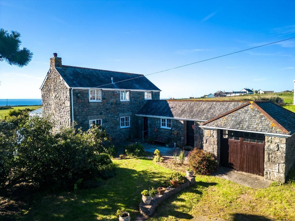 3 bed detached house for sale in Carnyorth, St Just, Cornwall TR19, £540,000
