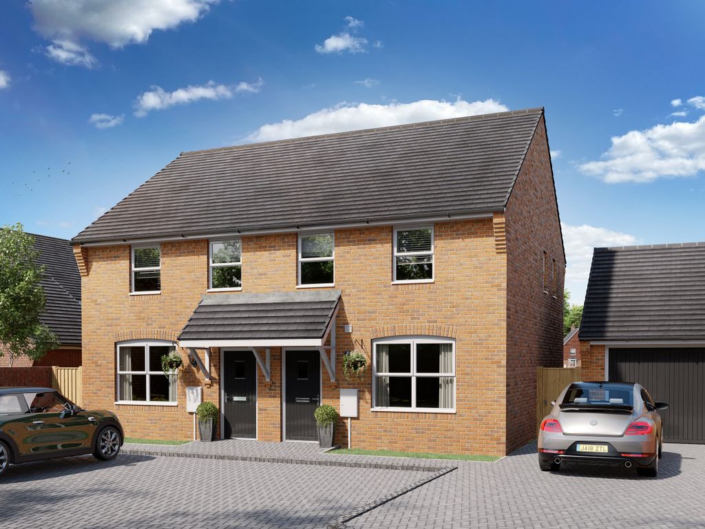 New home, 3 bed terraced house for sale in "Archford" at Armstrongs Fields, Broughton, Aylesbury HP22, £380,000