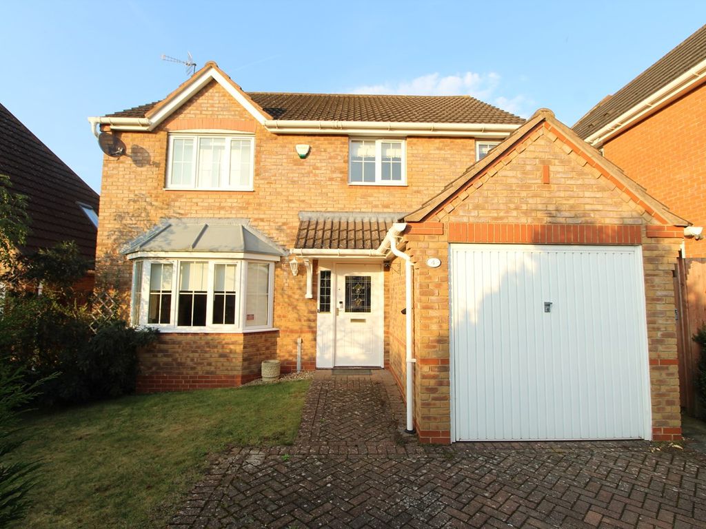 4 bed detached house for sale in Johnnie Johnson Drive, Lutterworth LE17, £399,950