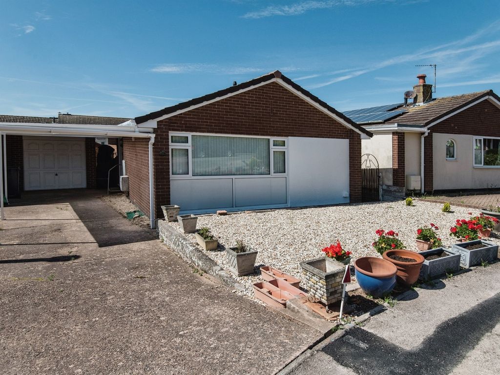 2 bed detached bungalow for sale in Walls Close, Exmouth EX8, £350,000