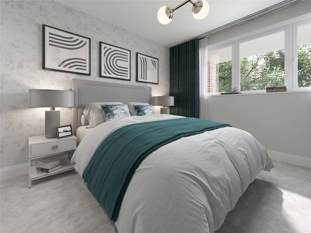 New home, 3 bed flat for sale in Oaklands Park, Oaklands House, 2 Littleworth Road KT10, £615,000