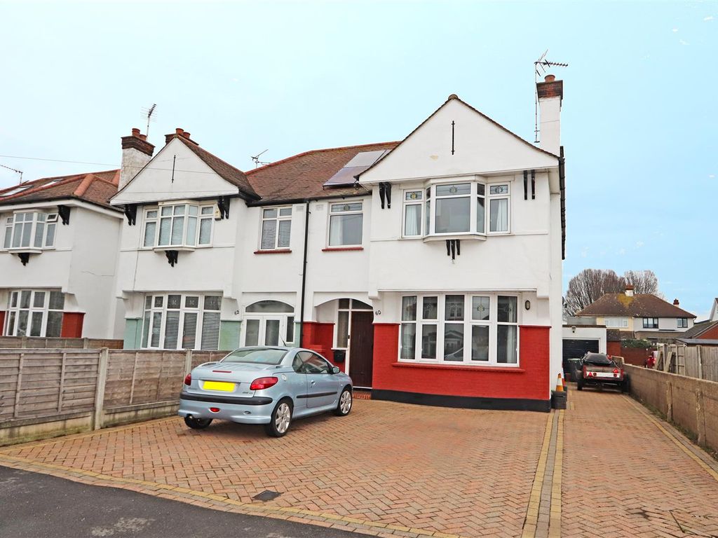 4 bed semi-detached house for sale in Rutland Avenue, Southend-On-Sea SS1, £550,000