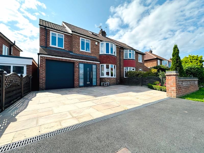 5 bed semi-detached house for sale in Manor Park Road, Rawcliffe, York YO30, £499,950