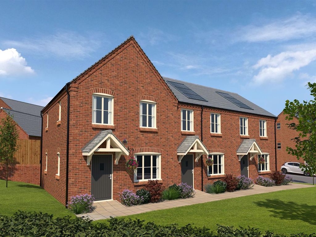 New home, 3 bed terraced house for sale in Highstairs Lane, Stretton, Alfreton DE55, £188,000
