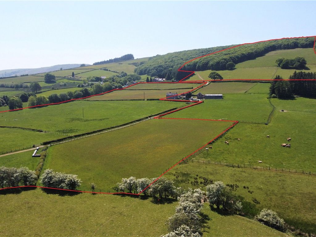 Land for sale in Pant-Y-Dwr, Rhayader, Powys LD6, £350,000