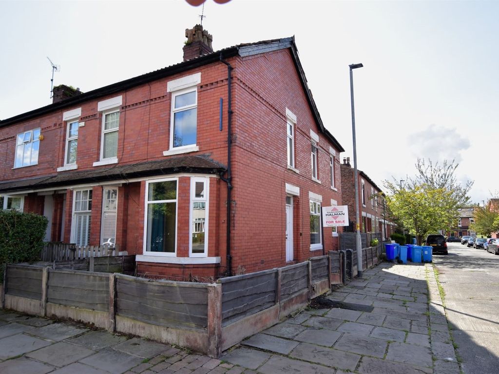 3 bed terraced house for sale in Albemarle Road, Chorlton Cum Hardy, Manchester M21, £395,000