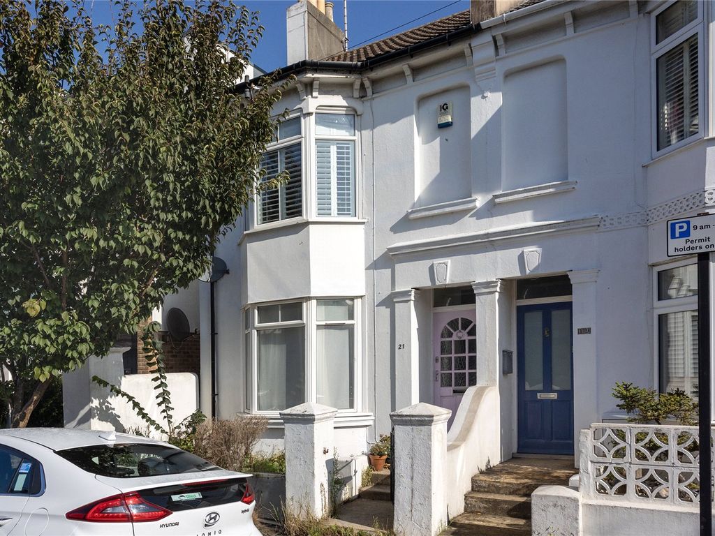 2 bed end terrace house for sale in Coleridge Street, Hove, East Sussex BN3, £500,000