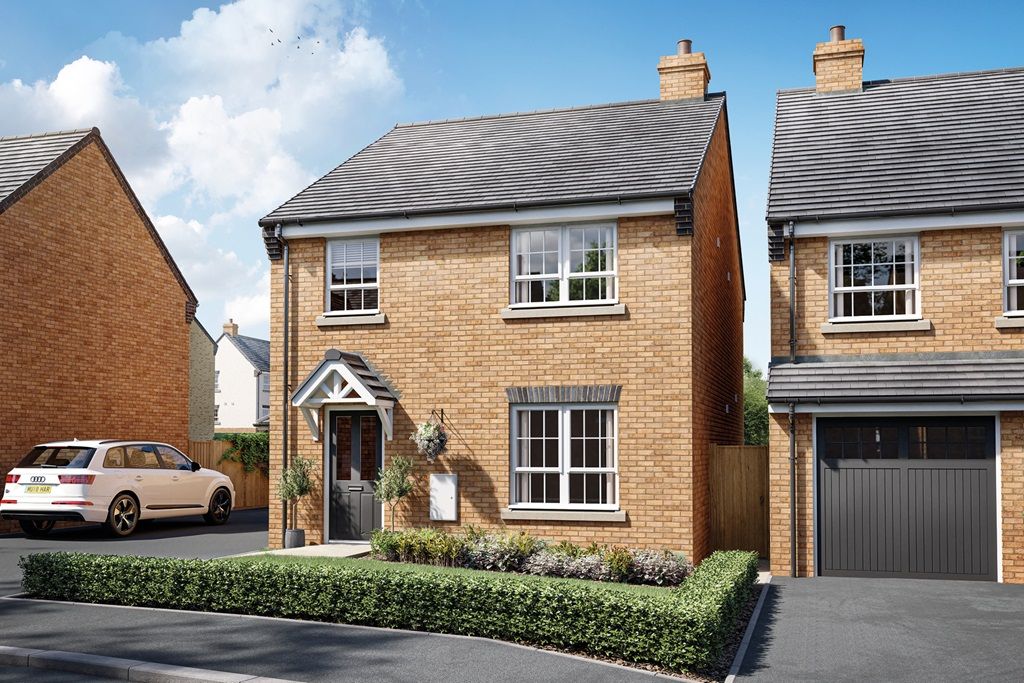 New home, 4 bed detached house for sale in "The Huxford - Plot 180" at Valiant Fields, Banbury Road, Upper Lighthorne CV33, £399,995