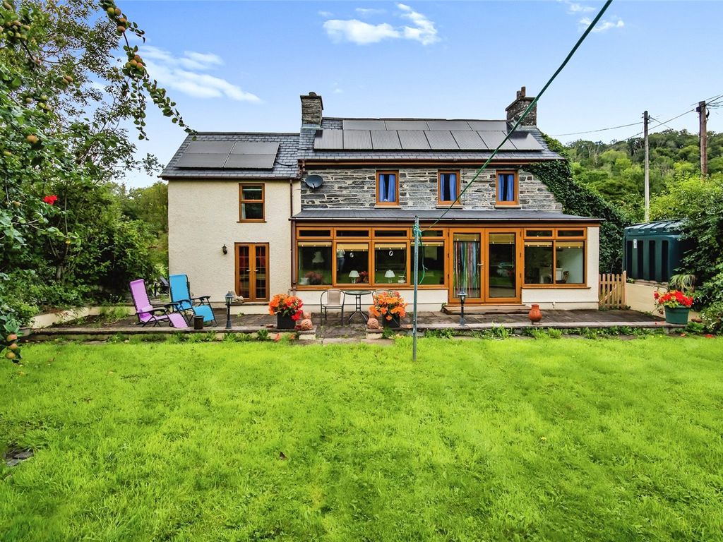 5 bed detached house for sale in Pontceri, Cwm Cou, Castell Newydd Emlyn SA38, £480,000