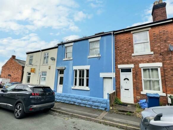 3 bed terraced house for sale in Telegraph Street, Stafford ST17, £130,000