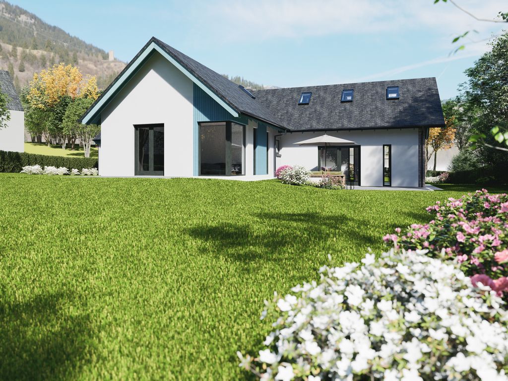 New home, 4 bed detached house for sale in Fearnan, By Aberfeldy PH15, £895,000
