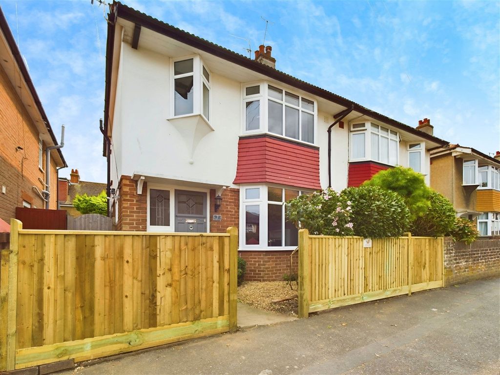 3 bed semi-detached house for sale in Ethelwulf Road, Worthing BN14, £440,000
