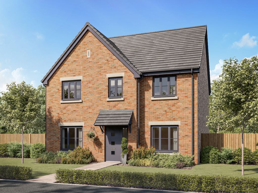 New home, 4 bed detached house for sale in "The Turnberry" at Urlay Nook Road, Eaglescliffe, Stockton-On-Tees TS16, £415,000