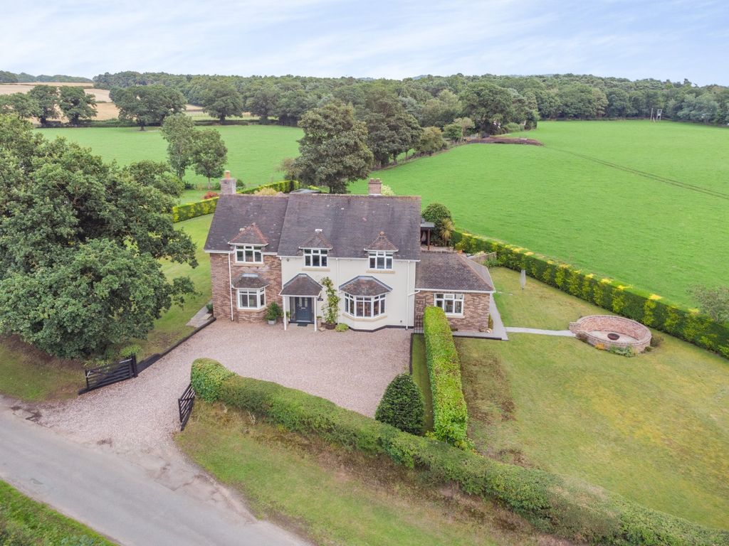 5 bed detached house for sale in Knockin Heath, Oswestry, Shropshire SY10, £750,000