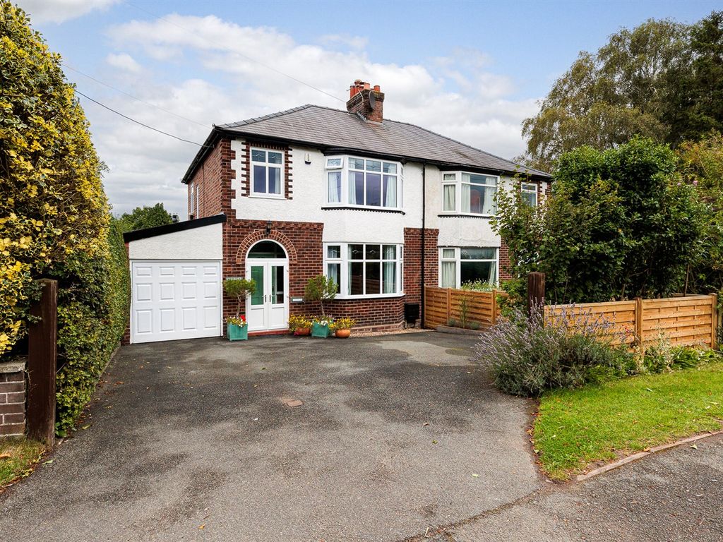 3 bed semi-detached house for sale in Fingerpost Lane, Norley, Frodsham WA6, £385,000