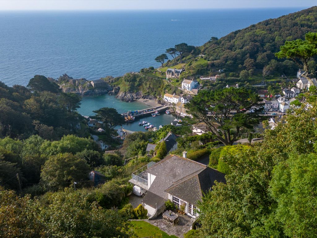 4 bed detached house for sale in Talland Hill, Polperro, Looe, Cornwall PL13, £950,000