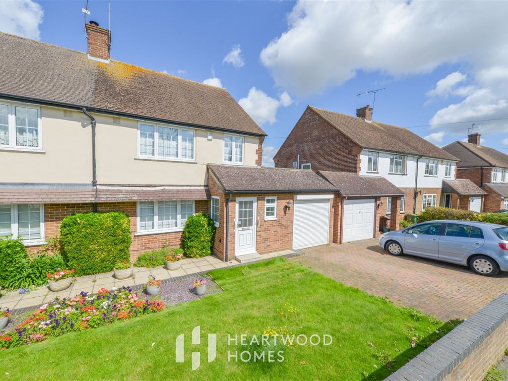 3 bed semi-detached house for sale in The Ridgeway, St. Albans AL4, £860,000