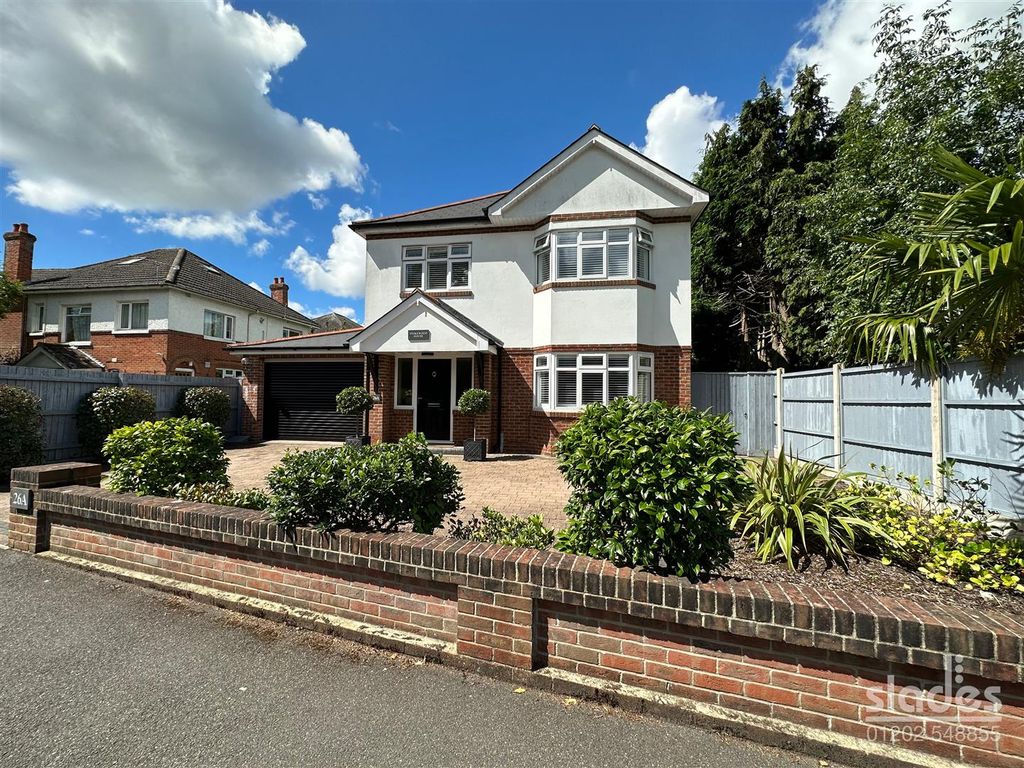 4 bed detached house for sale in Stokewood Road, Winton, Bournemouth BH3, £700,000