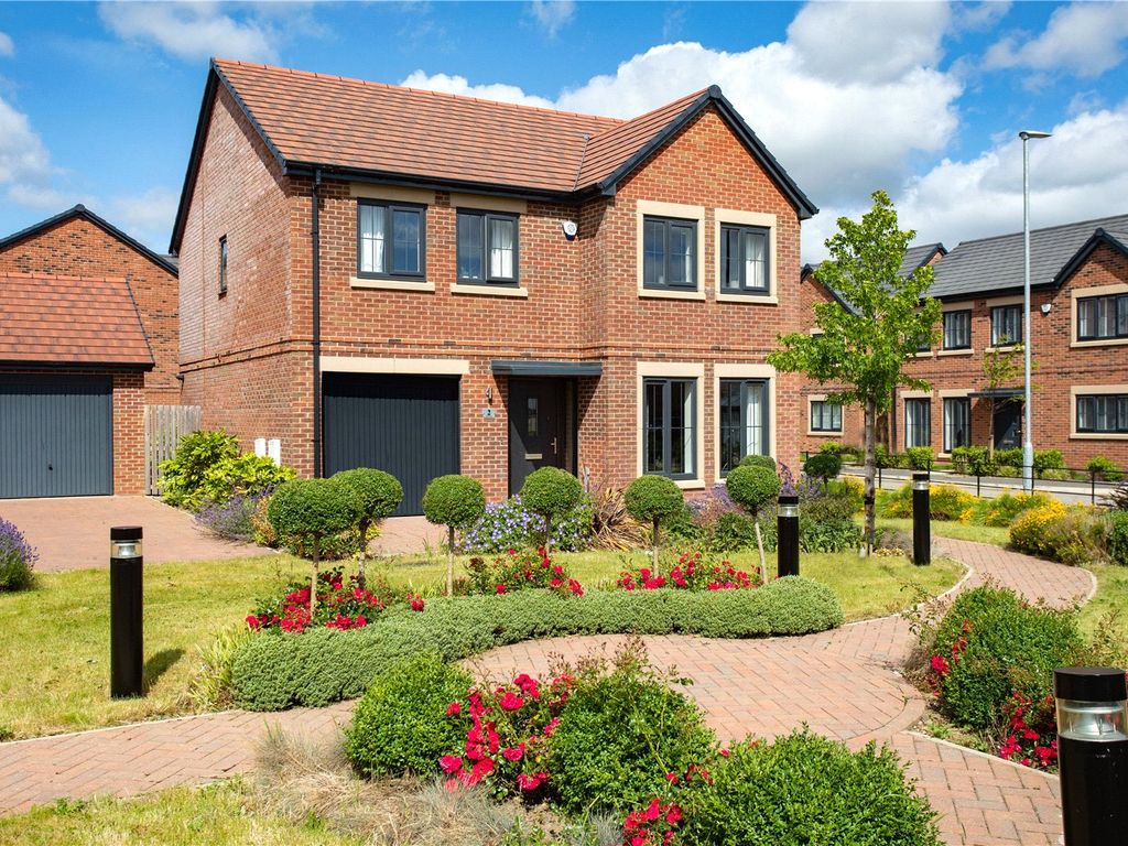 New home, 4 bed detached house for sale in Burdon Place, Salters Lane, Sedgefield, Stockton-On-Tees TS21, £350,000
