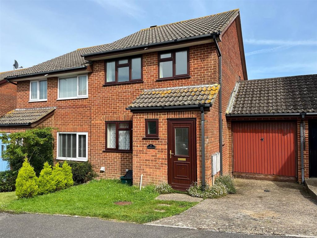 3 bed semi-detached house for sale in Sandbourne Close, Swanage BH19, £375,000