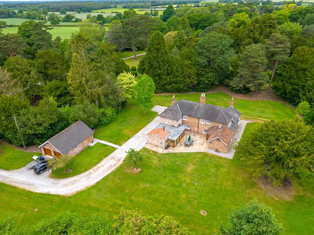 5 bed detached house for sale in Escrick Park Gardens, Escrick, York, North Yorkshire YO19, £1,250,000