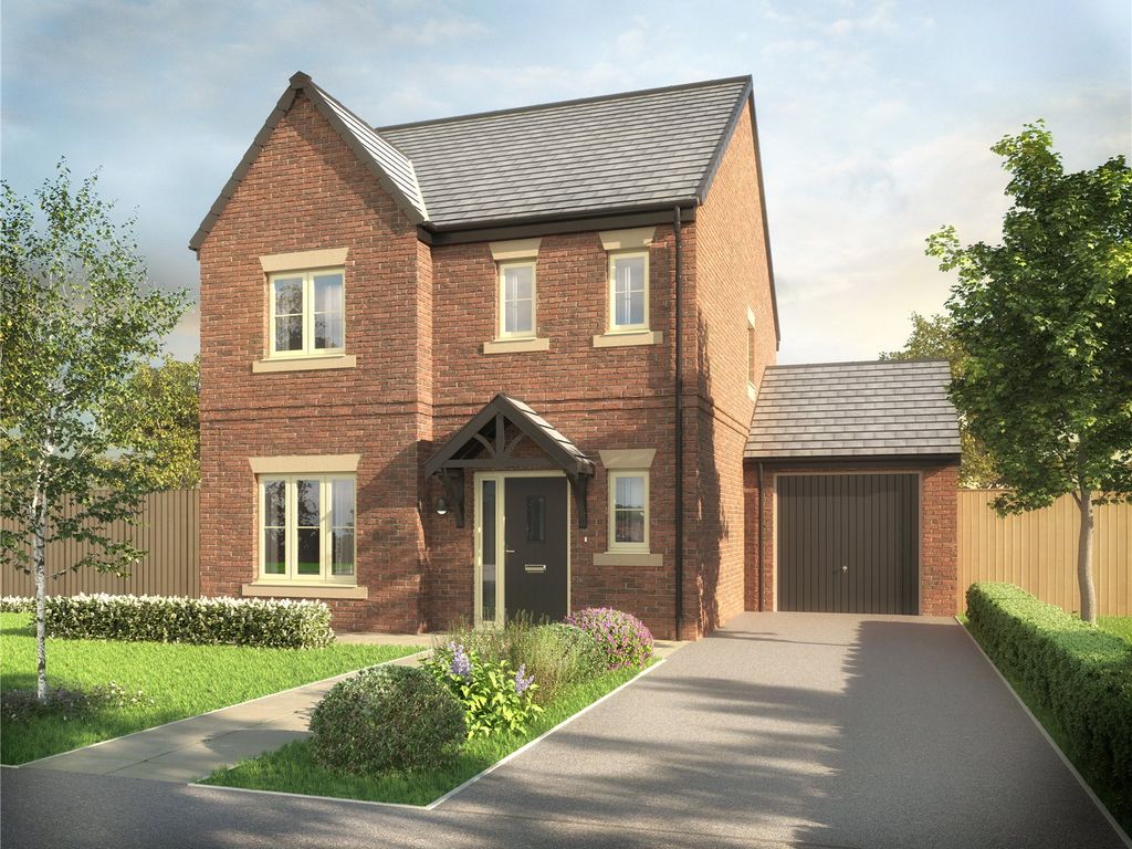 New home, 4 bed detached house for sale in The Epsom, Middleton Waters, Middleton St George DL2, £299,000