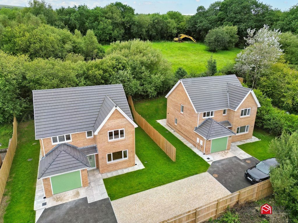 New home, 4 bed detached house for sale in Bishop Road, Garnant, Ammanford, Carmarthenshire. SA18, £325,000