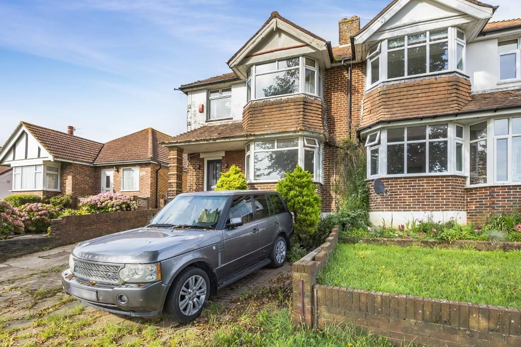 3 bed semi-detached house for sale in West Way, Hove BN3, £499,950