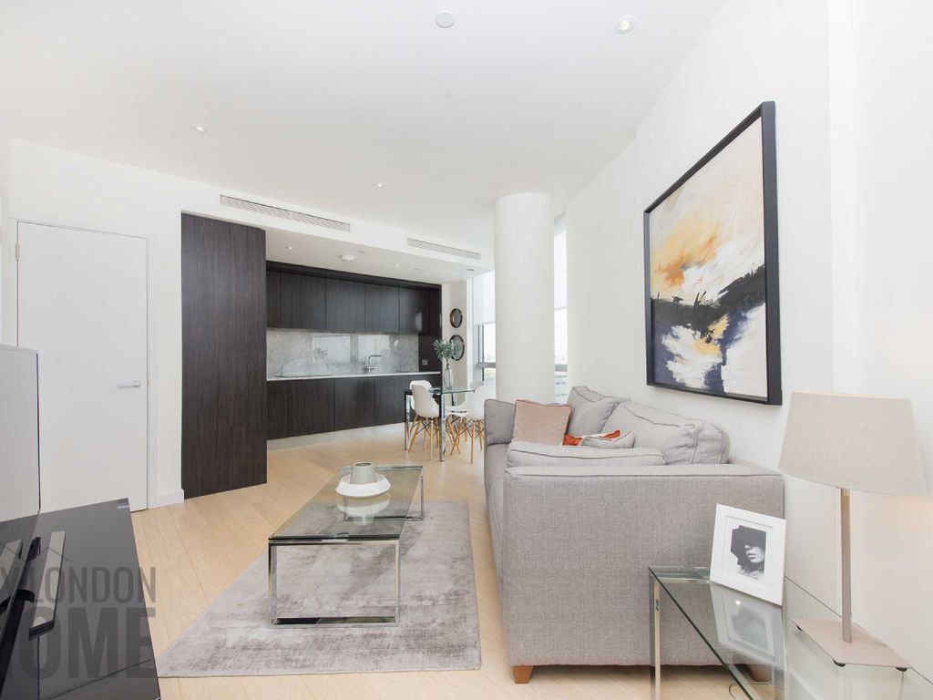 New home, 1 bed flat for sale in Charrington Tower, New Providence Wharf, Canary Wharf, England E14, £460,000
