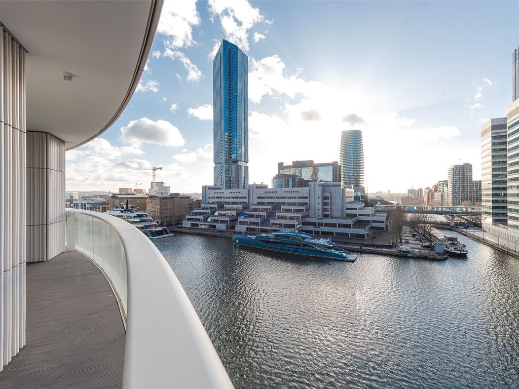 New home, 1 bed flat for sale in One Park Drive, Wood Wharf, Canary Wharf E14, £840,000