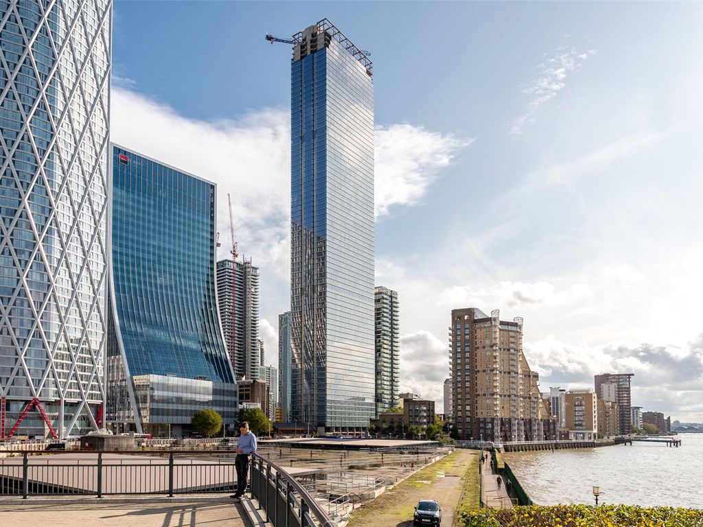 2 bed property for sale in Landmark Pinnacle, 10 Marsh Wall, Canary Wharf E14, £800,000