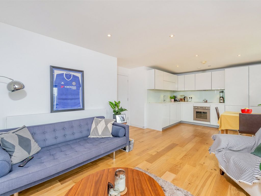 1 bed flat for sale in Montpellier Building, 92 Akerman Road, Oval Quarter, London SW9, £450,000