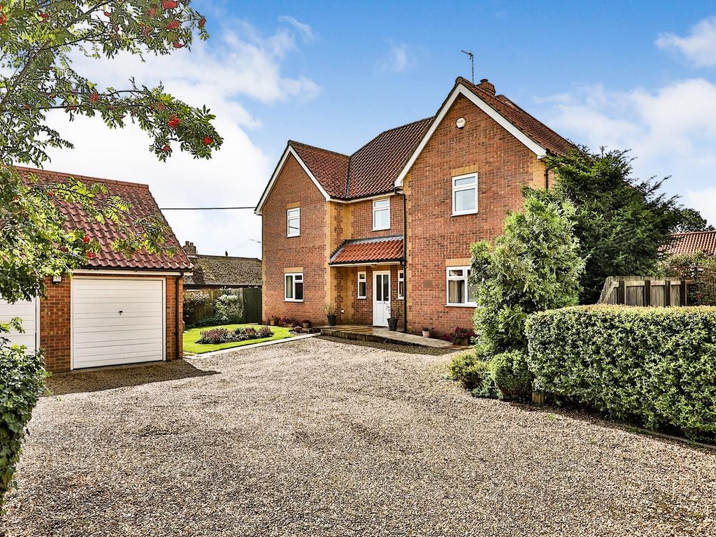 4 bed detached house for sale in The Grange, North Pickenham, Swaffham PE37, £585,000