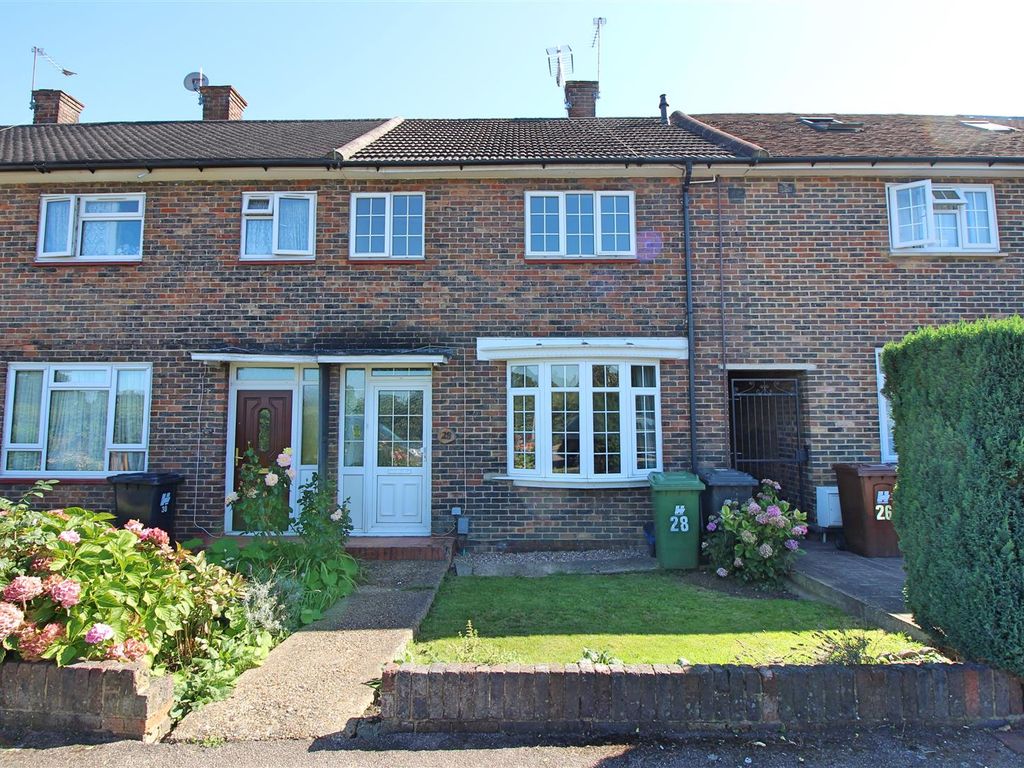 3 bed terraced house for sale in Croxdale Road, Borehamwood WD6, £459,950
