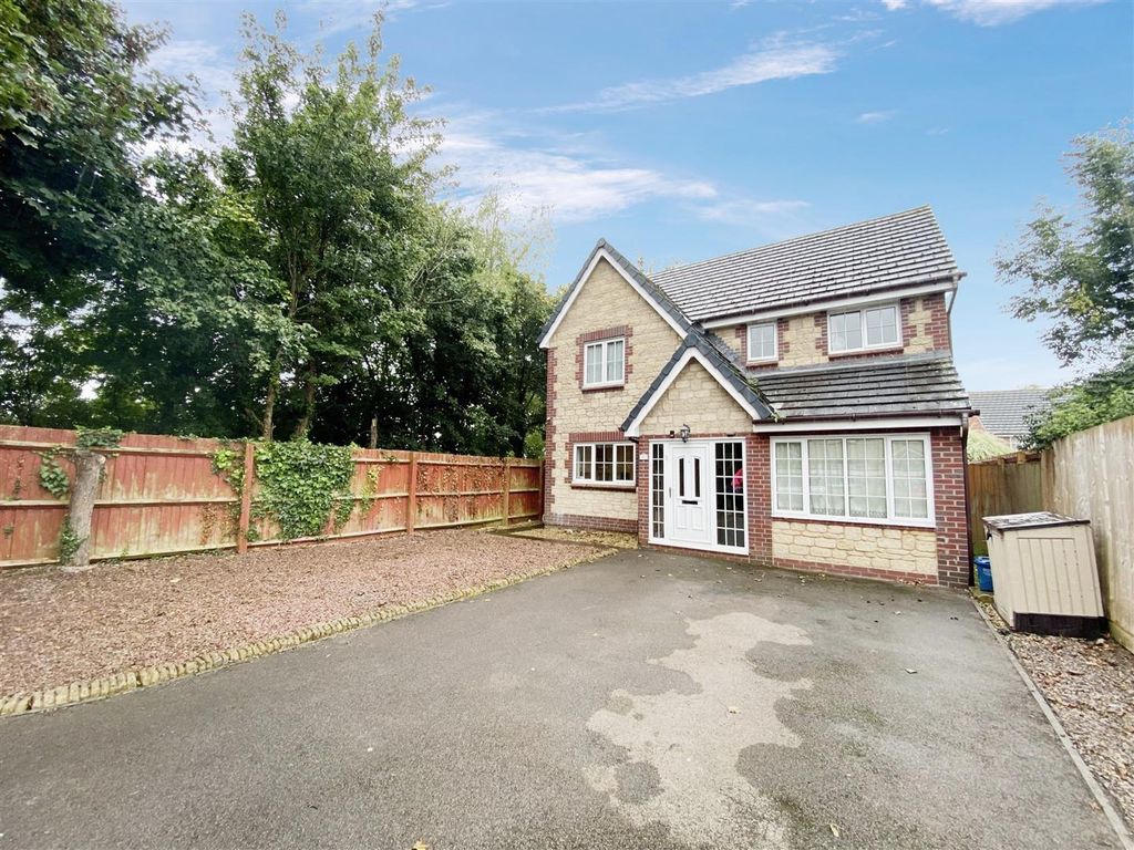 4 bed detached house for sale in Yew Tree Rise, Rogiet, Caldicot NP26, £390,000