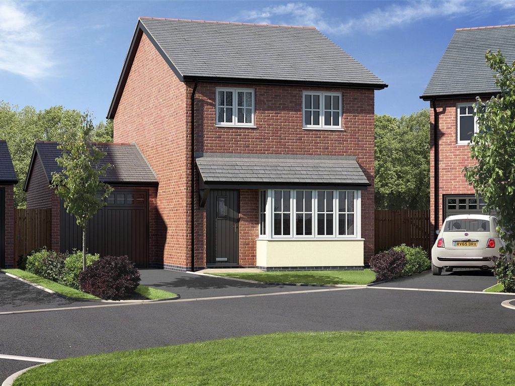New home, 3 bed detached house for sale in Plot 33 Oaks Meadow, Sarn, Newtown, Powys SY16, £235,000