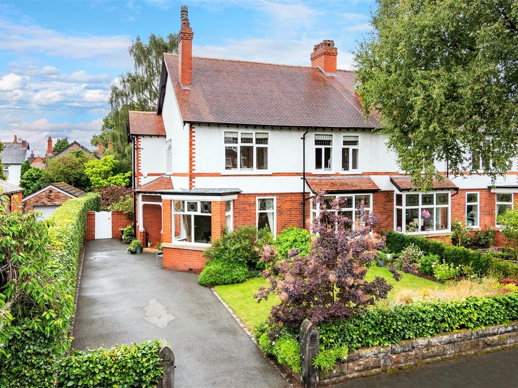 4 bed semi-detached house for sale in Ollerbarrow Road, Hale, Altrincham WA15, £1,350,000