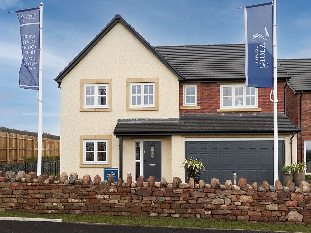 New home, 5 bed detached house for sale in "Milford" at Harthwaite Gardens, Carleton Village, Penrith CA11, £460,950