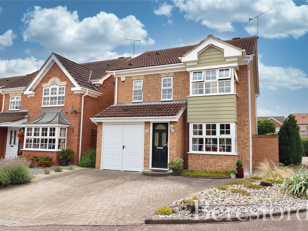 3 bed detached house for sale in Wallace Binder Close, Maldon CM9, £449,950