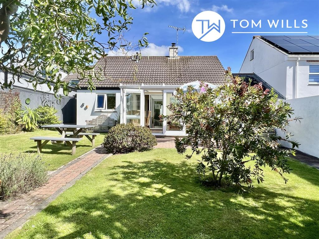 3 bed semi-detached bungalow for sale in Holywell Road, Playing Place, Truro TR3, £395,000