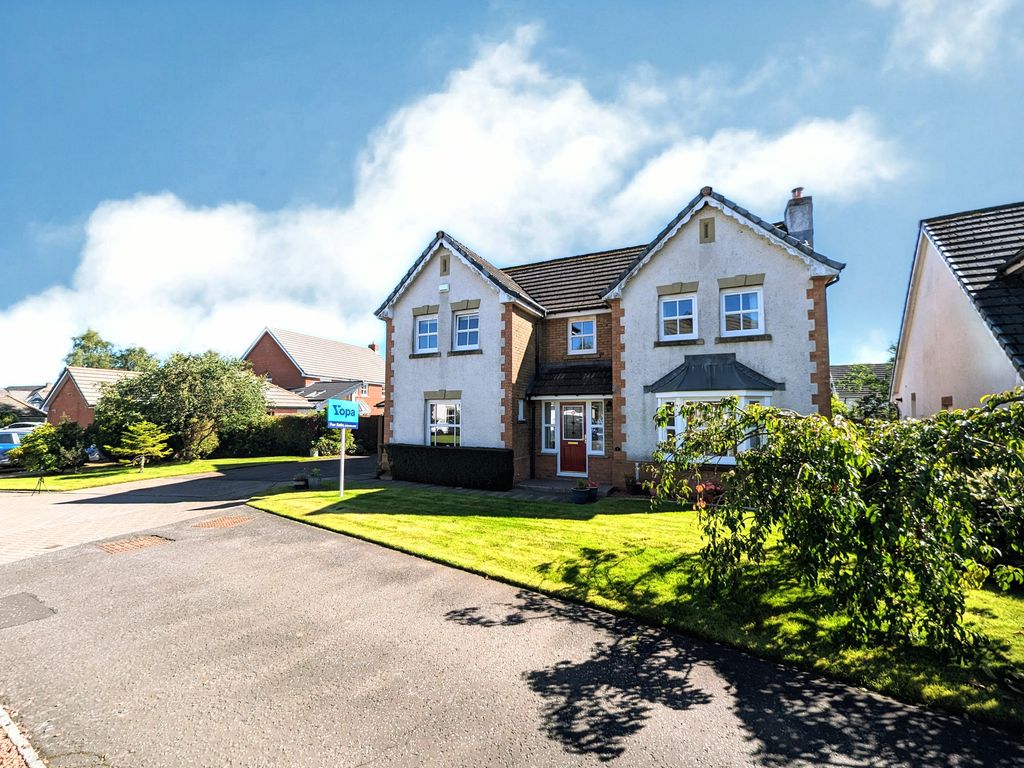 4 bed detached house for sale in Spynie Gardens, Strathaven ML10, £425,000